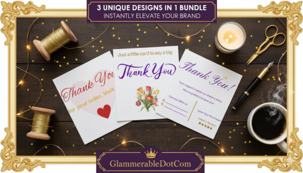 printable thank you cards for small business